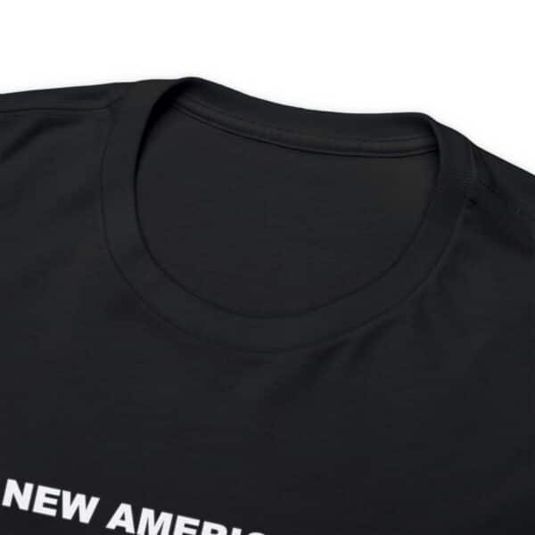 New USA Flag/BBN Unisex Heavy Cotton Tee Printed on Two Sides - Black - Image 11