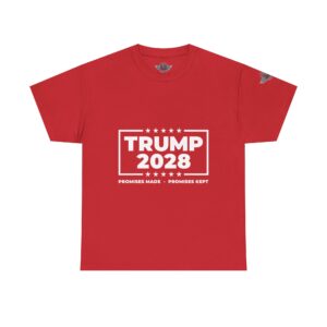Trump 2028 "Promises Made - Promises Kept" Unisex Heavy Cotton Tee - Bold Political Statement T-Shirt for Patriots, Gifts for Supporters, Political Apparel, Casual Wear, Election [...]
