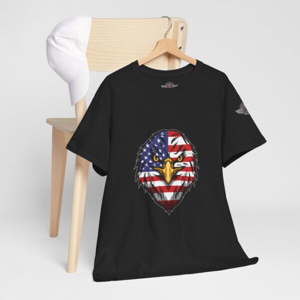 American Eagle - Unisex Heavy Cotton Tee - Bold Political Statement T-Shirt for Patriots, Gifts for Supporters, Political Apparel, Casual Wear, Election [...] - Image 5