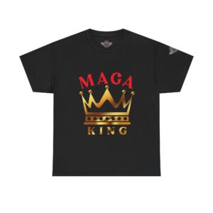 Maga King 1 - Unisex Heavy Cotton Tee - Bold Political Statement T-Shirt for Patriots, Gifts for Supporters, Political Apparel, Casual Wear, Election [...]
