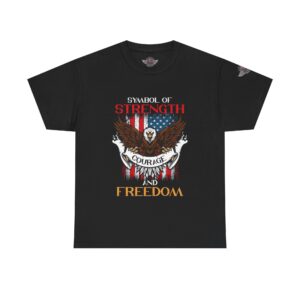 Symbol Of Strength, Courage, And Freedom - Unisex Heavy Cotton Tee - Bold Political Statement T-Shirt for Patriots, Gifts for Supporters, Political Apparel, Casual Wear, Election [...]