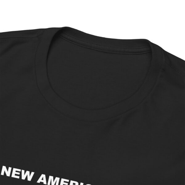 New USA Flag/BBN Unisex Heavy Cotton Tee Printed on Two Sides - Black - Image 7