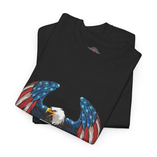 American Texas Eagle - Unisex Heavy Cotton Tee - Bold Political Statement T-Shirt for Patriots, Gifts for Supporters, Political Apparel, Casual Wear, Election [...] - Image 3