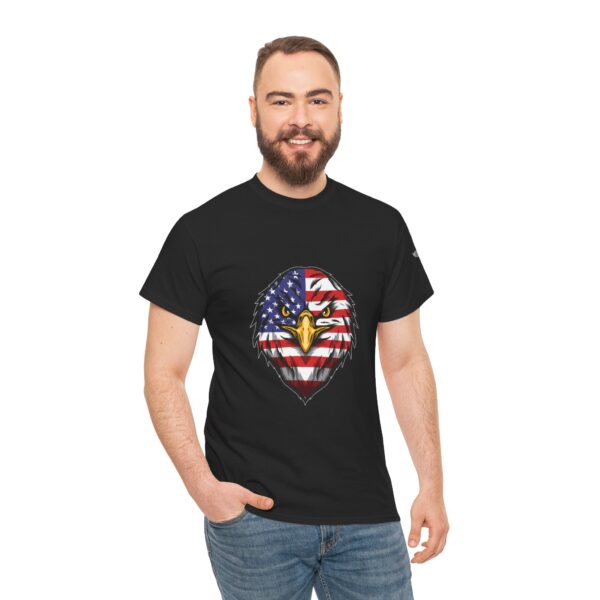 American Eagle - Unisex Heavy Cotton Tee - Bold Political Statement T-Shirt for Patriots, Gifts for Supporters, Political Apparel, Casual Wear, Election [...] - Image 6