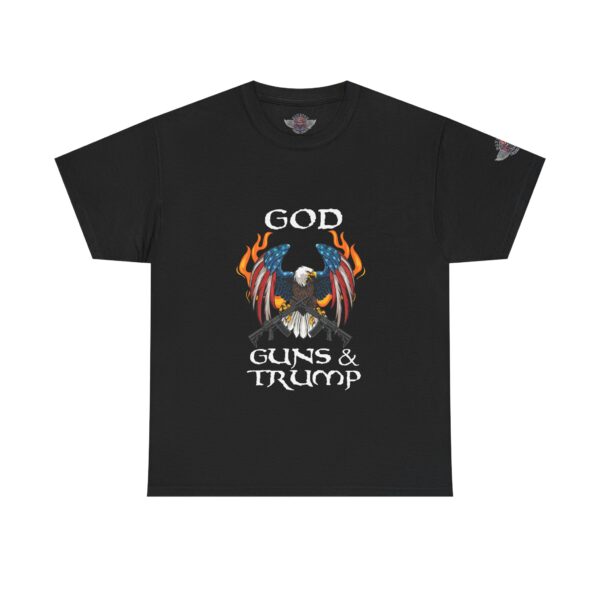 God, Guns & Trump - Unisex Heavy Cotton Tee - Bold Political Statement T-Shirt for Patriots, Gifts for Supporters, Political Apparel, Casual Wear, Election [...]