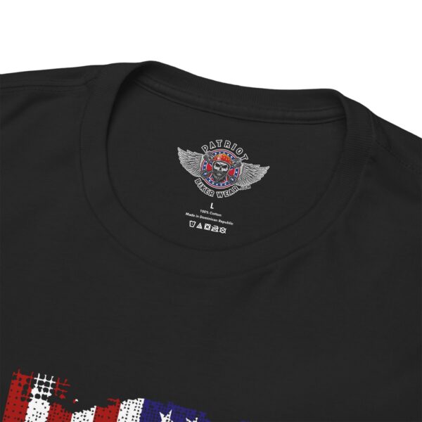 American Skull - Unisex Heavy Cotton Tee - Bold Political Statement T-Shirt for Patriots, Gifts for Supporters, Political Apparel, Casual Wear, Election [...] - Image 9
