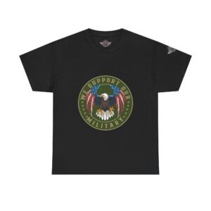 We Support Our Military - Unisex Heavy Cotton Tee - Bold Political Statement T-Shirt for Patriots, Gifts for Supporters, Political Apparel, Casual Wear, Election [...]