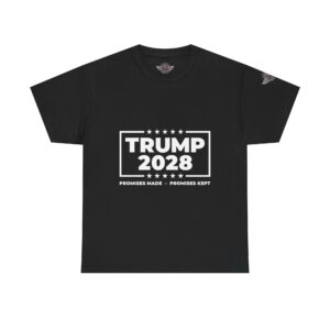 Trump 2028 "Promises Made - Promises Kept" Unisex Heavy Cotton Tee - Bold Political Statement T-Shirt for Patriots, Gifts for Supporters, Political Apparel, Casual Wear, Election [...]
