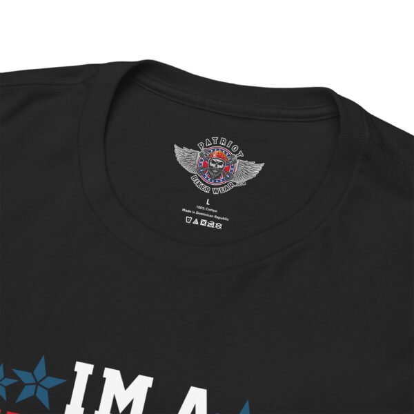I'm A Veteran, I Served, I Sacrificed, I Regret Nothing - Unisex Heavy Cotton Tee - Bold Political Statement T-Shirt for Patriots, Gifts for Supporters, Political Apparel, Casual Wear, Election [...] - Image 9