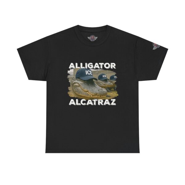 Alligator Alcatraz ICE - Unisex Heavy Cotton Tee - Bold Political Statement T-Shirt for Patriots, Gifts for Supporters, Political Apparel, Casual Wear, Election [...]