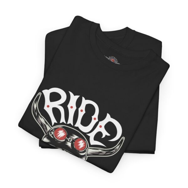 Ride or Die - Unisex Heavy Cotton Tee - Motorcycle Statement T-Shirt for Bikers, Patriots, Gifts for Friends & Family, Casual Wear. - Image 3