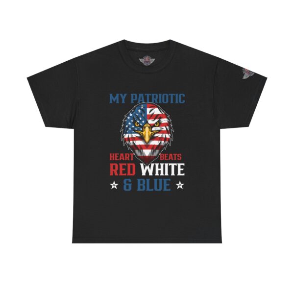 My Patriotic Heart Beats Red, White, & Blue - Unisex Heavy Cotton Tee - Bold Political Statement T-Shirt for Patriots, Gifts for Supporters, Political Apparel, Casual Wear, Election [...]