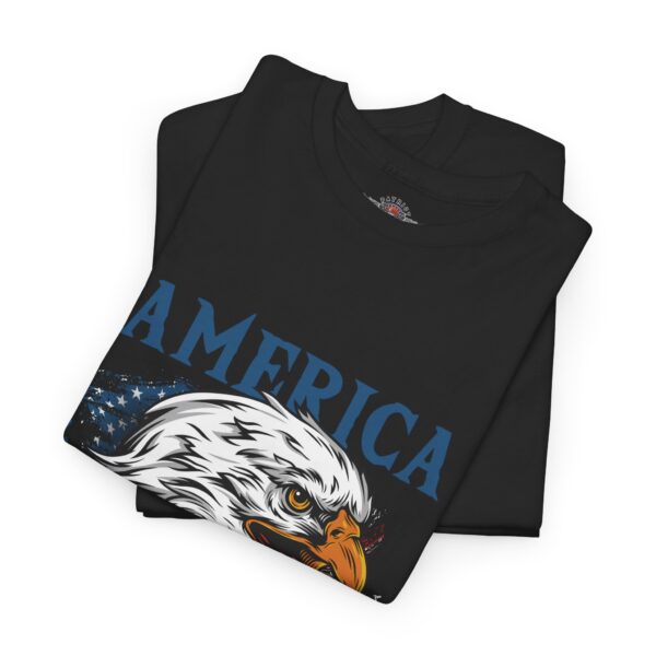 America, Love It Or Get The Hell Out - Unisex Heavy Cotton Tee - Bold Political Statement T-Shirt for Patriots, Gifts for Supporters, Political Apparel, Casual Wear, Election [...] - Image 3