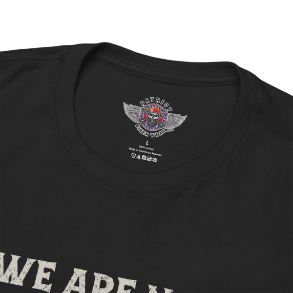 We Are Not Descended From Fearful Men - Unisex Heavy Cotton Tee - Bold Political Statement T-Shirt for Patriots, Gifts for Supporters, Political Apparel, Casual Wear, Election [...] - Image 9