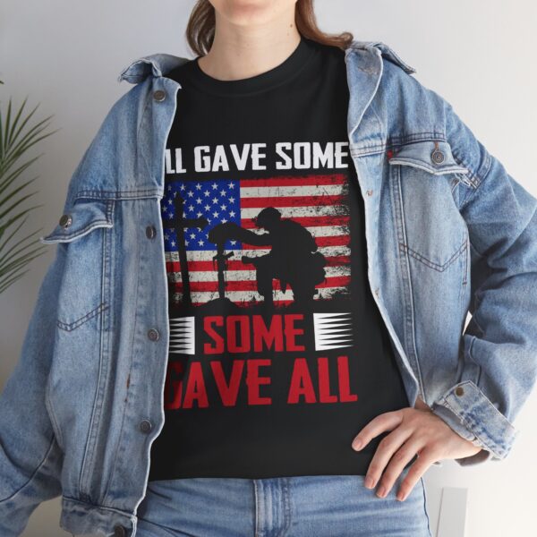 All Gave Some, Some Gave All - Unisex Heavy Cotton Tee - Bold Political Statement T-Shirt for Patriots, Gifts for Supporters, Political Apparel, Casual Wear, Election [...] - Image 7