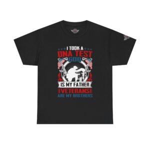 I Took A DNA Test, God Is My Father, Veterans Are My Brothers - Unisex Heavy Cotton Tee - Bold Political Statement T-Shirt for Patriots, Gifts for Supporters, Political Apparel, Casual Wear, Election [...]