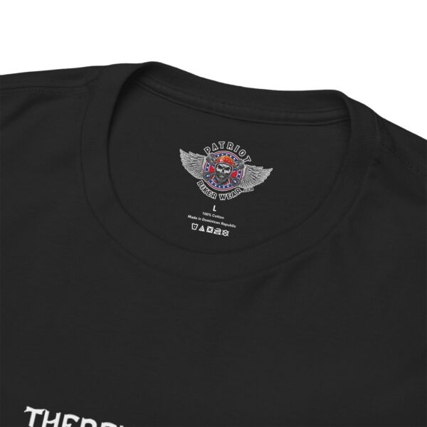 There's A Place For Men Without Beards, It's Called The Lady's Room - Unisex Heavy Cotton Tee - Motorcycle Statement T-Shirt for Bikers, Patriots, Gifts for Friends & Family, Casual Wear. - Image 8