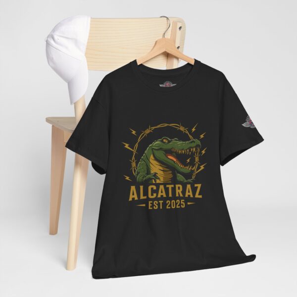 Alcatraz 2025 - Unisex Heavy Cotton Tee - Bold Political Statement T-Shirt for Patriots, Gifts for Supporters, Political Apparel, Casual Wear, Election [...] - Image 5